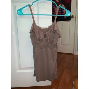 Ruffle Soft Tank Top
